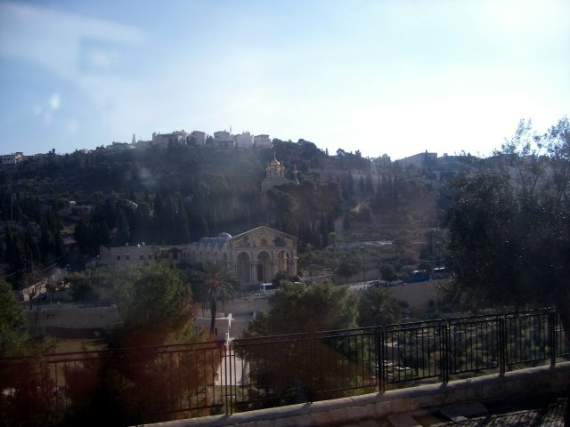 Gethsemane from Mount Olive